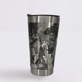 The Simpsons – Copo Térmico Preto Personalizado 360° a Laser + Brinde